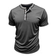 thumbnail image 6 of Color Short Sleeve T Shirt Crew Neck Casual Tee Soft Blend Comfortable Fit Stylish Top, 6 of 7