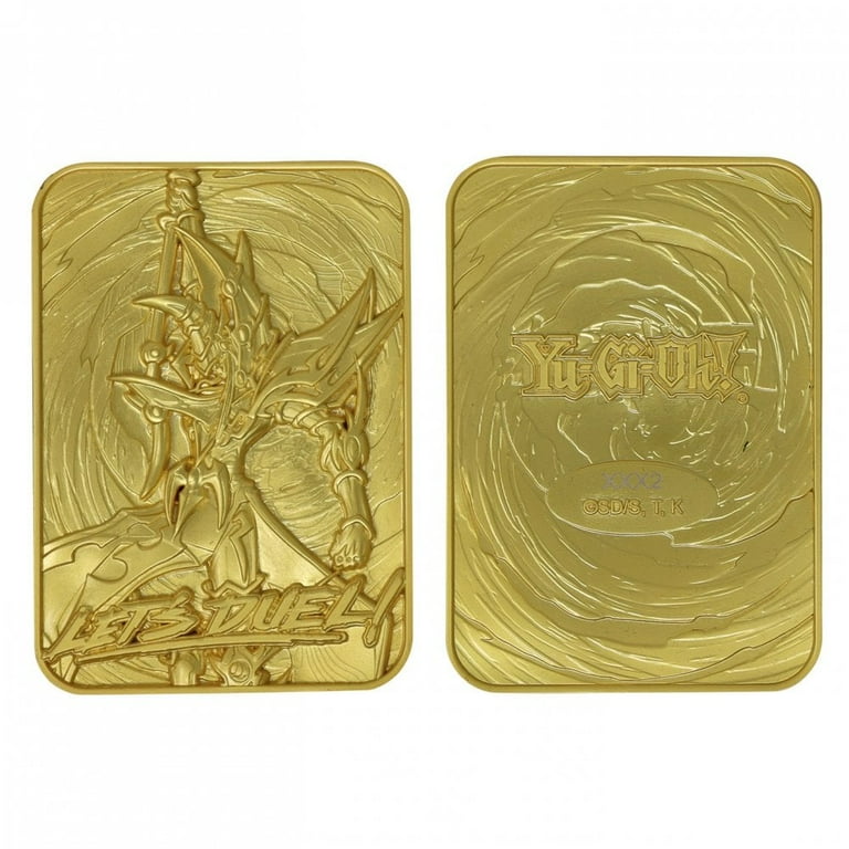 Fanattik Yu-Gi-Oh! 24k Gold Plated Dark Paladin Metal Card