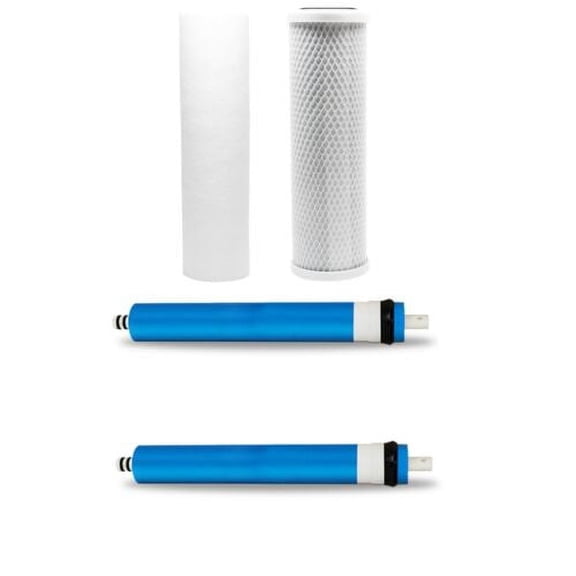 CFS 4 PCS Replacement Water Filter Kit Compatible with RO300 Models