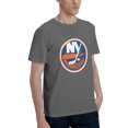 thumbnail image 2 of New York Islanders Fashion Men'S Short Sleeve T-Shirt Deep Heather Xx-Large, 2 of 5