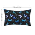 thumbnail image 3 of zhangmingg Housse de Coussin Décorative Réversible en Flanelle pour Canapé Lit et Salon Maison, 3 of 5