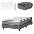 thumbnail image 1 of Colchón Matrimonial Vail+ Box + 2 Almohadas Osos + Edredón Homy, 1 of 10