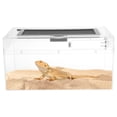 thumbnail image 6 of Wekvgz Reptile Terrarium Clear Breathable Reptile Breeding Box Multipurpose Gecko Container for Snake Tarantula Hermit Crab Jumping Spider, 6 of 15