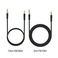 thumbnail image 5 of YIEMEEN Headphone Auxiliary Cable For Gaming Headsets Cord Braide Design Enhances Audios Transmission (No Microphone) 150/200cm, 5 of 9