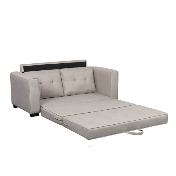 US Pride Upholstered 58'' wide pull out Sleeper Sofa