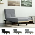 thumbnail image 4 of vidaXL Chaise Longue Chair Reclining Chaise Sofa for Living Room Office Velvet, 4 of 20