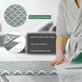 thumbnail image 7 of Ironing Board Cover and Pad,Silicone Coating Standard Size 15x54 Extra Heavy Duty Thick Padding,Resist Scorching Gray and White Patterned, 7 of 7