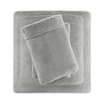 thumbnail image 3 of Comfort Classics 3-Piece Grey Soloft Micro Plush Sheet Set, Twin, 3 of 6