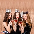 thumbnail image 5 of PMU Metallic Fringe Curtains (Rose Gold) 3ft x 8ft Pkg/1, 5 of 6