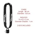 thumbnail image 4 of Master Lock Weather Tough 40mm Padlock & Chain 90cm X 6mm, 4 of 5
