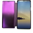 thumbnail image 6 of Case for Galaxy Note 9 Luxury Clear View Electroplate Mirror Makeup Design Flip Wallet 360 Full Body Built-in Screen Protection Slim Hard Mirror Kickstand Cover, 6 of 18