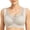 White, variant on Gkeoshab Nursing Bras Women's Full Coverage Sports Bra, High Support Yoga & Workout Bra for Daily Wear Black L