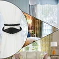 thumbnail image 6 of FABLE- 4 Pack Magnetic Curtain Tiebacks Rope Window Decorative Drapes Weave Holdbacks, 6 of 6