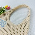 thumbnail image 2 of Bolso Hobo Axila Hombro Ganchillo Lindo Patrón Lazo-Nudo Malla Para Mujer, 2 of 8
