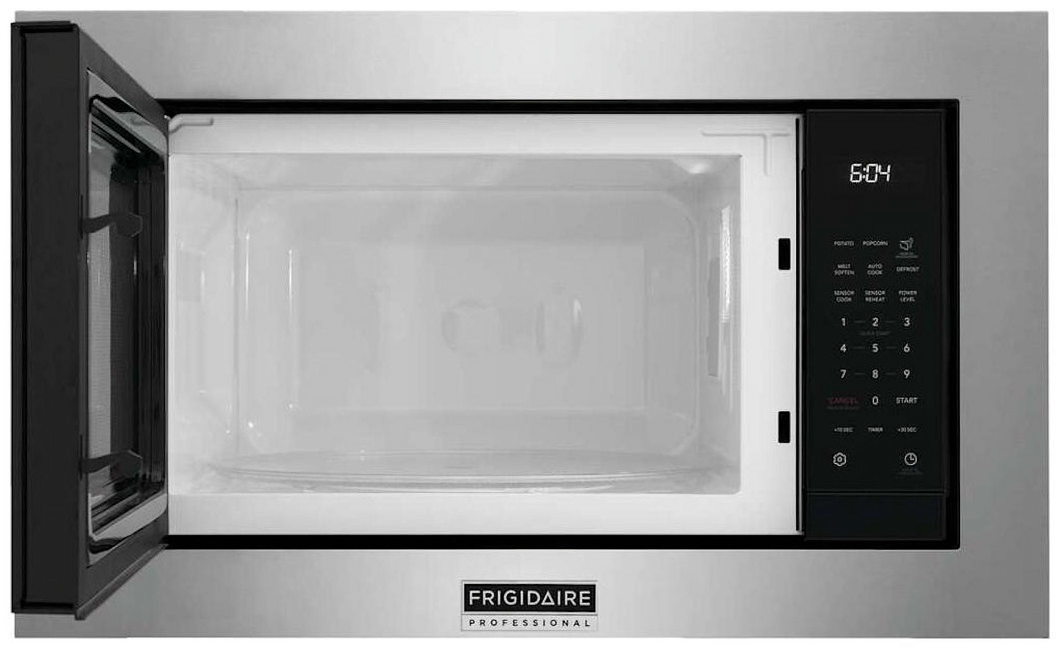 Frigidaire Pmbs3080b Professional 25" Wide 2.2 Cu. Ft. 1000 Watt Built In Microwave -Trim Kit Required (Sold Separately)