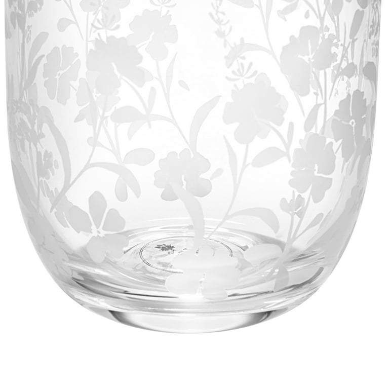 The Pioneer Woman Daisy Clear Glass Tumblers, 18 oz, Set of 4 photo 5