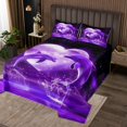 thumbnail image 2 of Erosebridal Nautical Dolphin Coverlet Set King,Marine animal Bedding Set,Teens Room Decorative,Breathable,3pcs, 2 of 5