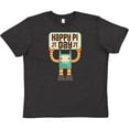 thumbnail image 3 of Inktastic Happy Pi Day Robot Math Class Youth T-Shirt, 3 of 5
