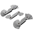 thumbnail image 4 of Radius Gauge Tool,3pcs Radius Gauge Tools Radius Measure Tool Stainless Steel Radius Gauge Leading Edge Technology, 4 of 9