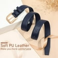 thumbnail image 5 of JASGOOD Leather Belts for Women Fashion Waist Ladies Belt for Jeans Pants with Pin Buckle, 5 of 8