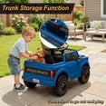 thumbnail image 6 of iYofe 12 Volt Ford F150 Raptor Powered Ride on Car Toy with Remote Control&Bluetooth, Blue, 6 of 9