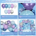 thumbnail image 3 of Kit de Arco de Guirnalda de Globos Ouddy Life Frozen 190 Piezas +3A, 3 of 7
