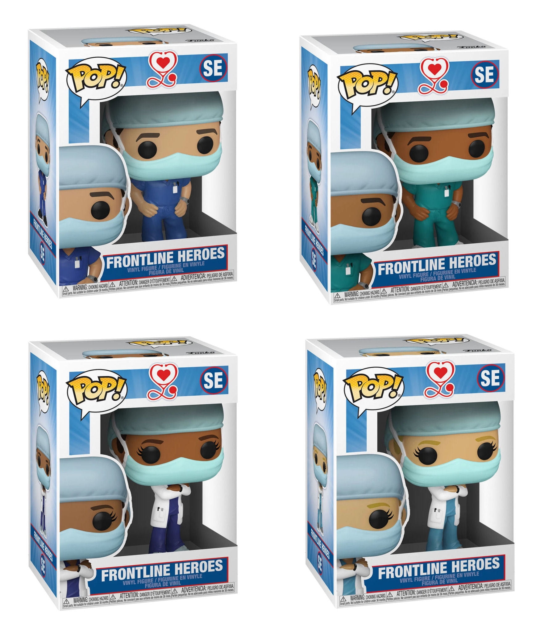 Medical Front Line Workers Female #2 Funko Pop Heroes