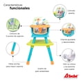 thumbnail image 4 of Silla Alta 4 en 1 Grow with me Azul Verde D'Bebé 83-4, 4 of 5