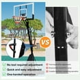 thumbnail image 2 of Inolait 90 - 120 in Adjustable Height Weatherproof Outdoor Portable Basketball System, 2 of 8