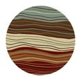 thumbnail image 2 of Chester Waves Contemporary Rug - Multicolor, 2 of 2