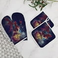 thumbnail image 5 of Game of Thrones Oven Mitts And Pot Holders Set 4 Pcs, Heat Resistant Oven Mitt Set with Potholders, Hot Pads And Oven Mitts Sets Oven Glove for Kitchen, Baking, Cooking, Grilling, 5 of 7