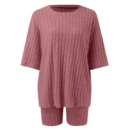 MuXiKeJi Clothes Women Summer Two Piece Lounge Short Sets 2026 Beach Vacation Travel Airport Outfits Comfy Fashion Sweatsuits