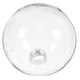 thumbnail image 1 of ColoMX 2 piezas de lámpara colgante de cristal de repuesto, globo redondo transparente G9, accesorios de iluminación, globo de luz de cristal decorativo, pantalla de luz colgante, 1 of 8