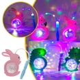 thumbnail image 1 of LED Lantern Cartoon Rabbit Flamingo Dinosaur Shape Colorful Light Battery Operated Portable Children Toy Lamp Mid-Autumn Festival Spring Festival New Year Gift Projection Lantern, 1 of 7