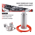 thumbnail image 4 of 800Ml Universal Radiator Coolant Aluminum Catch Tank Overflow Reservoir Coolant Water Tank 0.8L, 4 of 7