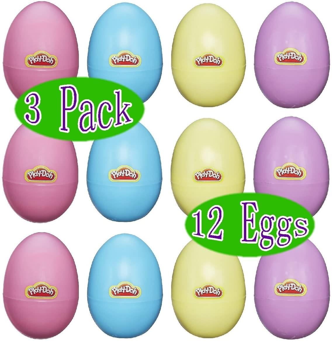 SET OF PLAY-DOG SPRING EGGS PASTEL COLORS PLAY-DOH 4-PACK 