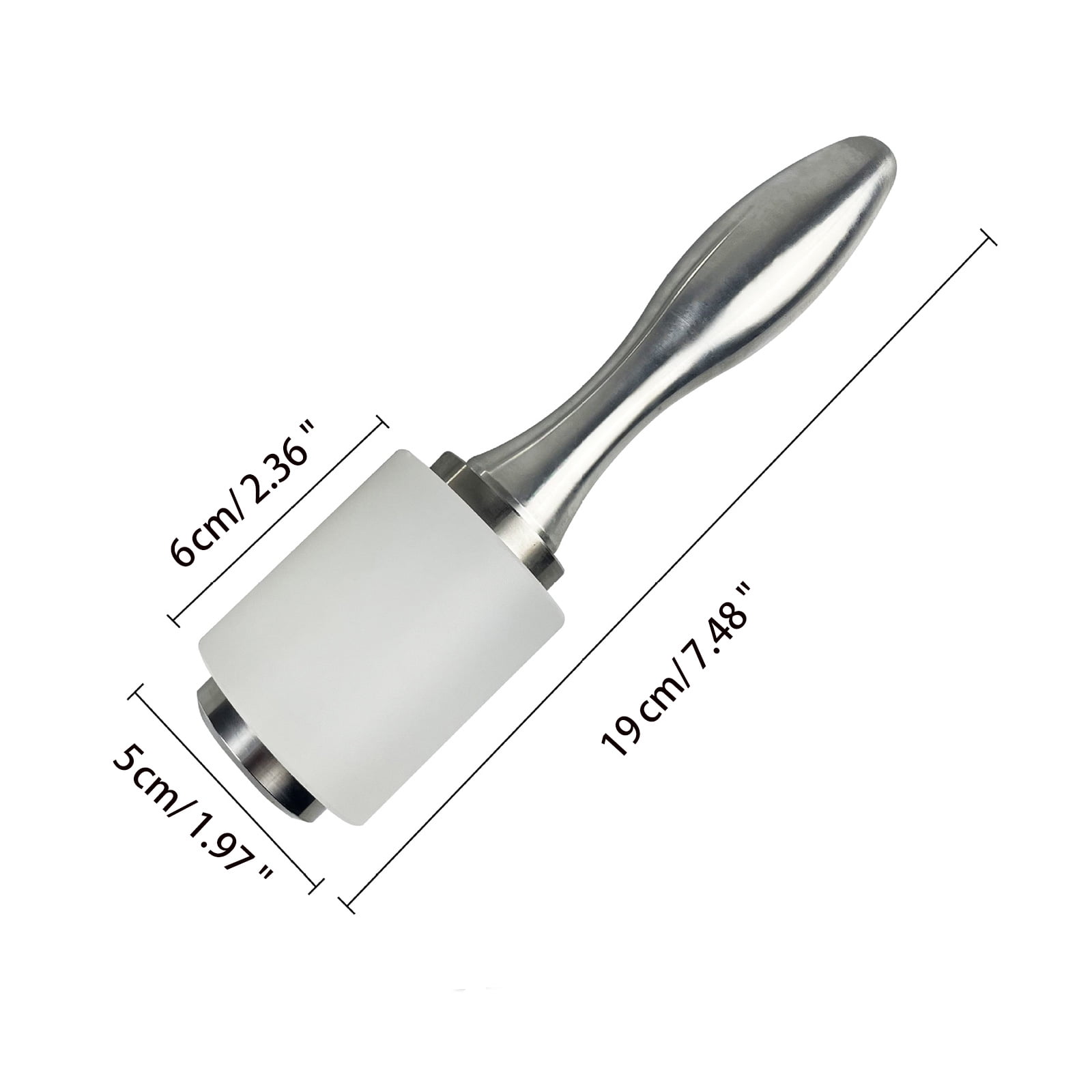 for Creative Leather Craft Hammer Useful Leathercraft Accessories Aluminum Alloy Handle Nylon Hammer Leather Crafts Tool
