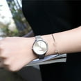 thumbnail image 5 of CURREN Fashion Simple Quartz Watches Women New Stainless Steel leather Strap Bracelet Female Wristwatch Casual Ladies Gift Clock, 5 of 7