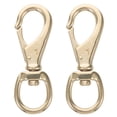 thumbnail image 1 of Swivel Snap Hooks Clips Golden 2Pack, 1 of 9