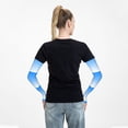 thumbnail image 5 of White Blue Gradient Gardening Sleeves Farm Sun Protection Cooling Arm Sleeves For Women Men With Thumb Hole, 5 of 6