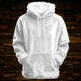 thumbnail image 2 of EliteGoogv Women Hoodies Sweatshirts Santa Claus hoodie Sweatshirts Loose Fit Pullover Athletic Fashion thermal Winter White L, 2 of 3