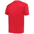 thumbnail image 3 of Men's New Era Red Tampa Bay Buccaneers Big & Tall Helmet Historic Mark T-Shirt, 3 of 3