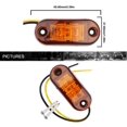 thumbnail image 3 of 10 Uds camión 2LED Cannibal Fish lado luz remolque lado cola lámpara Australia E4 Carmon 039, 3 of 5