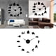 thumbnail image 4 of Adhesivo de pared Diy Adhesivo de pared reloj 3D espejo grande reloj s de pared 2020 nuevo Negro Zulema Reloj de pared 3D, 4 of 8
