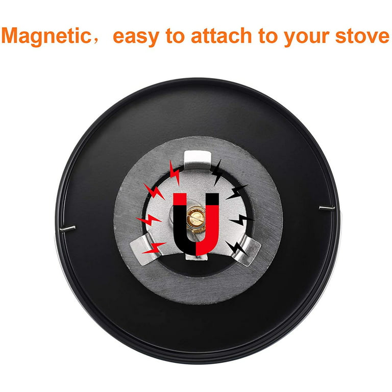 Oven Thermometer, High Sensitivity Magnetic Thermometer, for Fireplaces