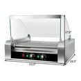 thumbnail image 3 of Costway Appareil Commercial de Cuisson pour Hot-Dogs 30, Gril à 11 Rouleaux avec Couvercle, 3 of 9
