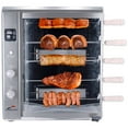 thumbnail image 4 of Brazilian Flame Brazilian Gas Rotisserie Grill with 5 Skewers in Silver, 4 of 17