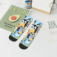 thumbnail image 6 of Lsque Bluey Printed Crew Socks, Moisture-Wicking Socks, Athletic Socks for Men Breathable Cushion Socks Casual Sport Socks for Running Traveling, 6 of 6