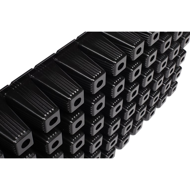 Sunpack 72 Cell Square Insert Black - Fits Standard 10"x20" Trays (Pallet of 50) - Image 3