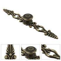OUNONA Vintage Cabinet Pulls Handles Antique Decorative Dresser Pulls for Cupboard Cabinet